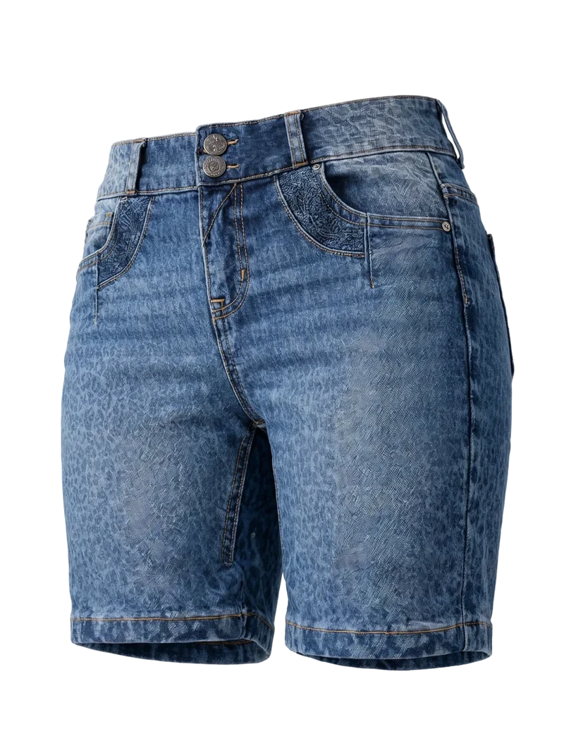 MODELL: HENDRINA DENIM LEO
