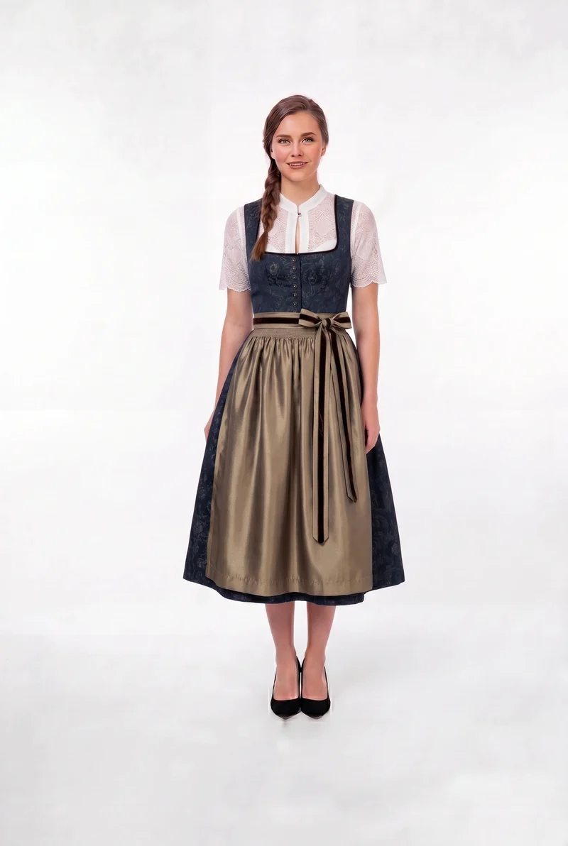 Dirndl Blau / Braun