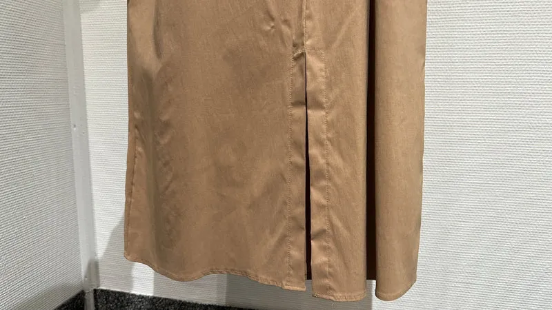 Kleid V Milano hellbraun