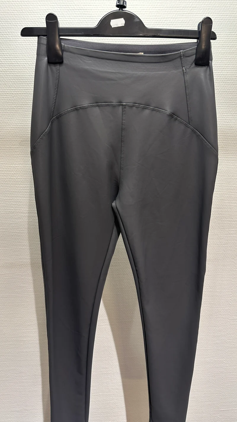 Leggings Lederoptik V Milano grau