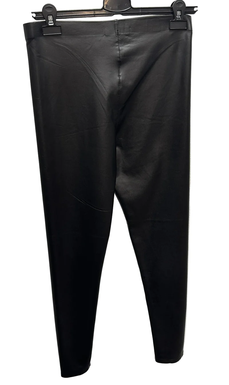 Leggings Lederoptik V Milano schwarz