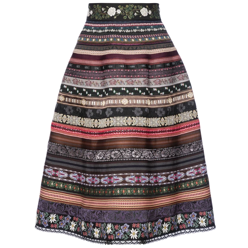 Classic Ribbon Skirt Wildflower