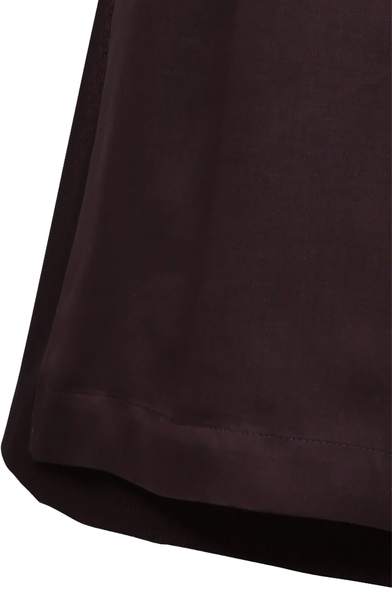 Monochromes Midi-Dirndl mit Jacquardmuster Vordernberg 70cm - traube