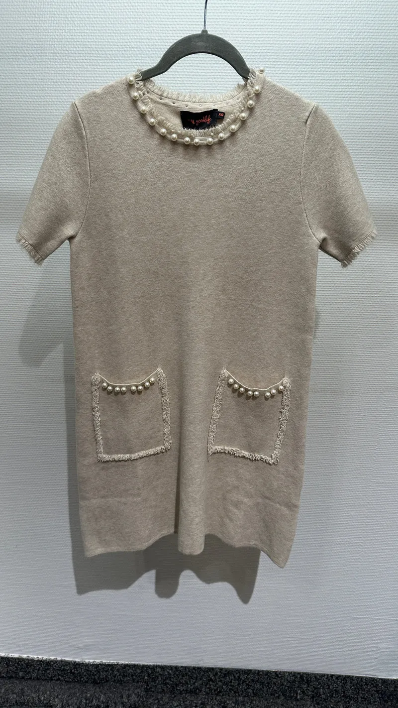 Strickkleid Miss Goodlife creme