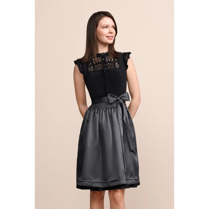 Dirndl Calista in schwarz