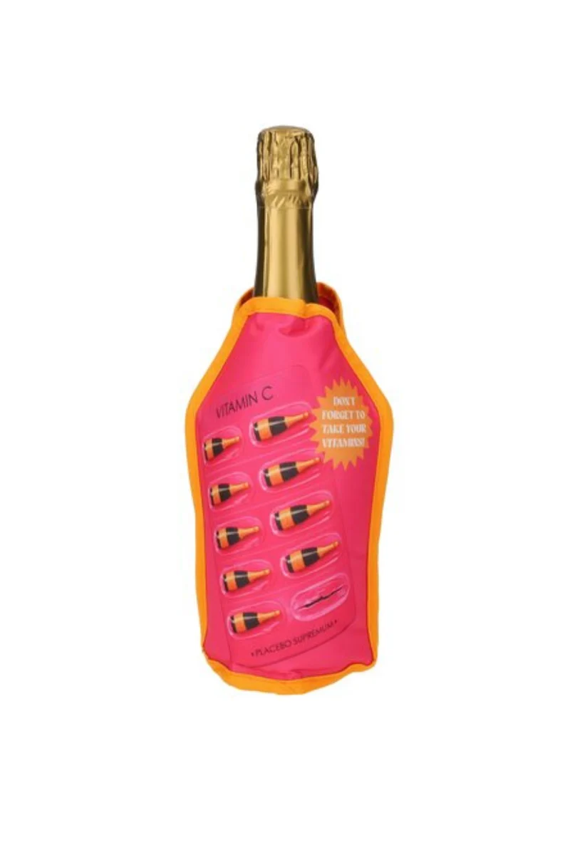 Weinkühler Manschette - Kühlmanschette für Flaschen - verschiedene Farben & Motive - Giftcompany