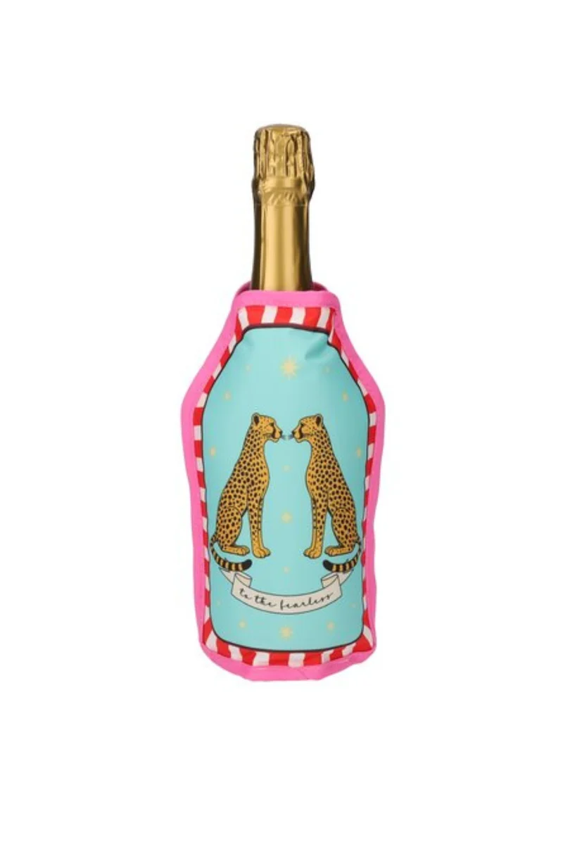 Weinkühler Manschette - Kühlmanschette für Flaschen - verschiedene Farben & Motive - Giftcompany