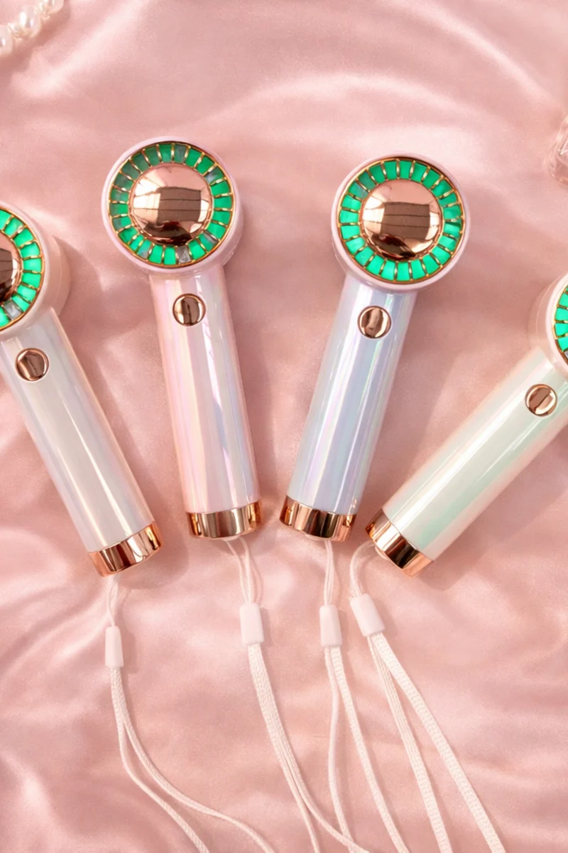 MINISUKI - Mini Ventilator Glossy Chic - Rose - FAN018
