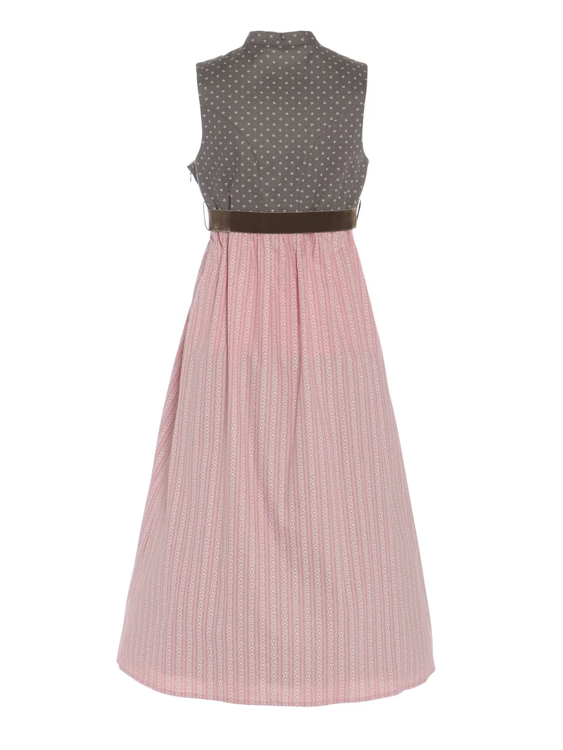 Umstandsdirndl mit Samt-Stretchgürtel