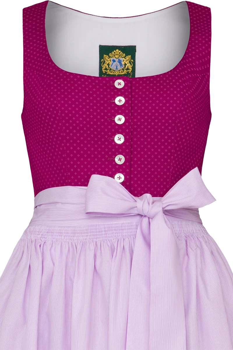 Baumwolldirndl lang - beere