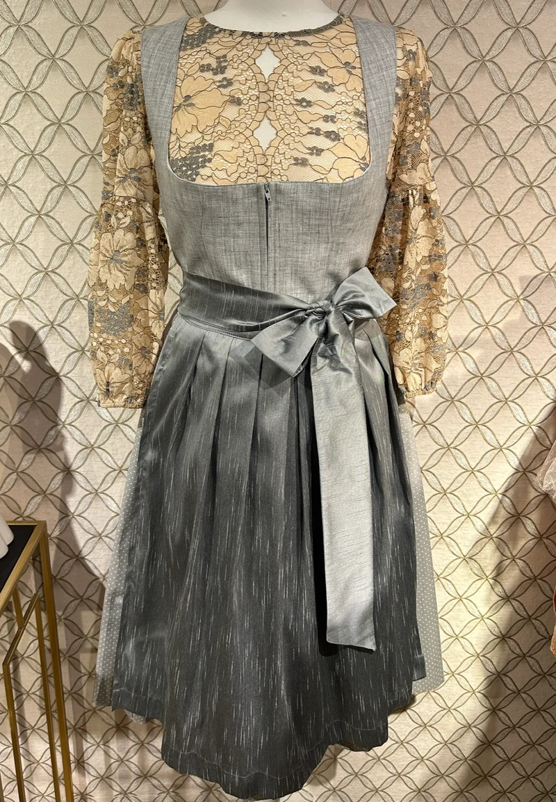 Dirndl Kaiserjäger hellgrau 70cm
