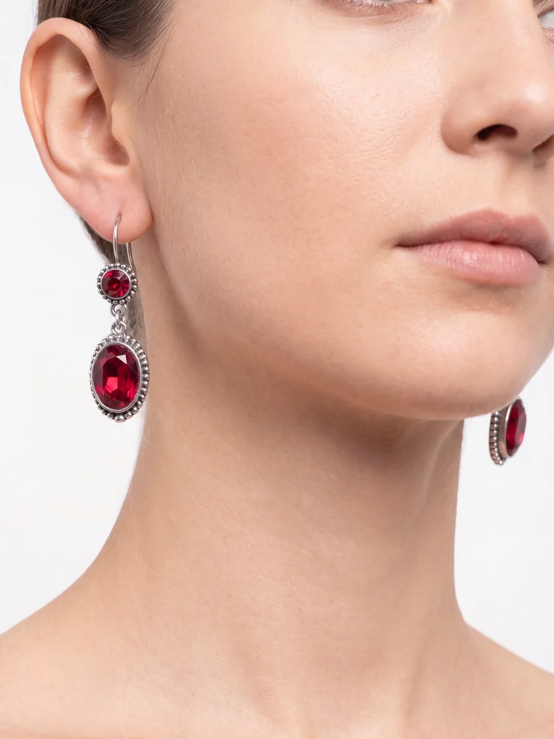 Ohrring mit Crystalsteinen