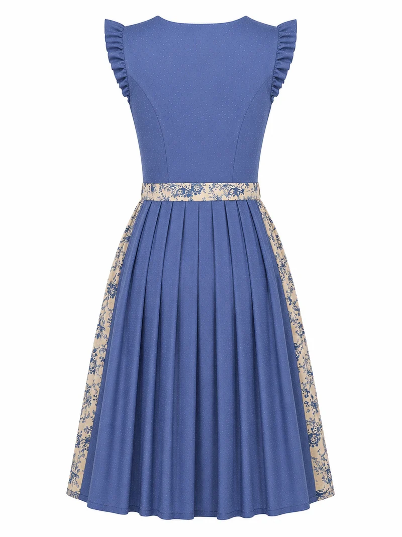 Modernes Dirndl mit Flügelarm