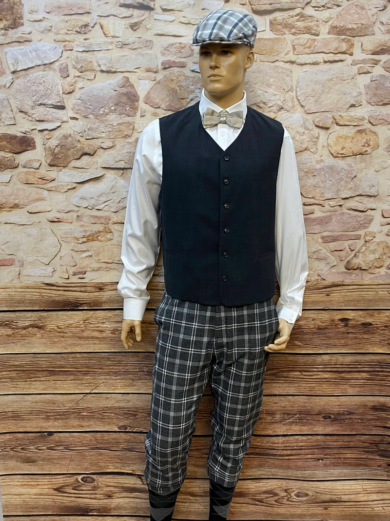 20er Jahre Herren Knickerbocker Outfit Gr. 54/56 – 6-teilig