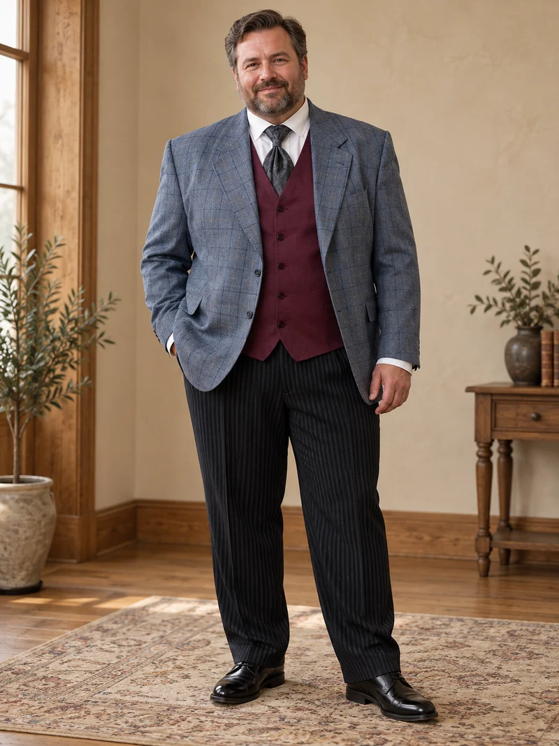 20er Jahre Herren Outfit Gr. 62 – Unikat mit Vintage Stresemannhose