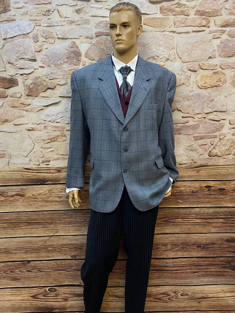 20er Jahre Herren Outfit Gr. 62 – Unikat mit Vintage Stresemannhose