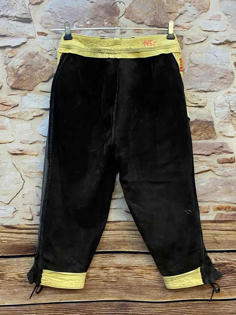 Damen Trachtenlederhose Gr. 36 – dunkelbraun 3/4 – Beckert Modell