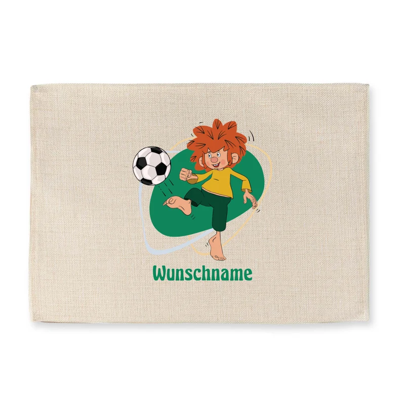 ®Pumuckl Tischset "Fußball-Edition" mit Wunschnamen