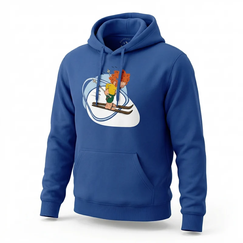 ®Pumuckl Hoodie Kinder "Skifahren"