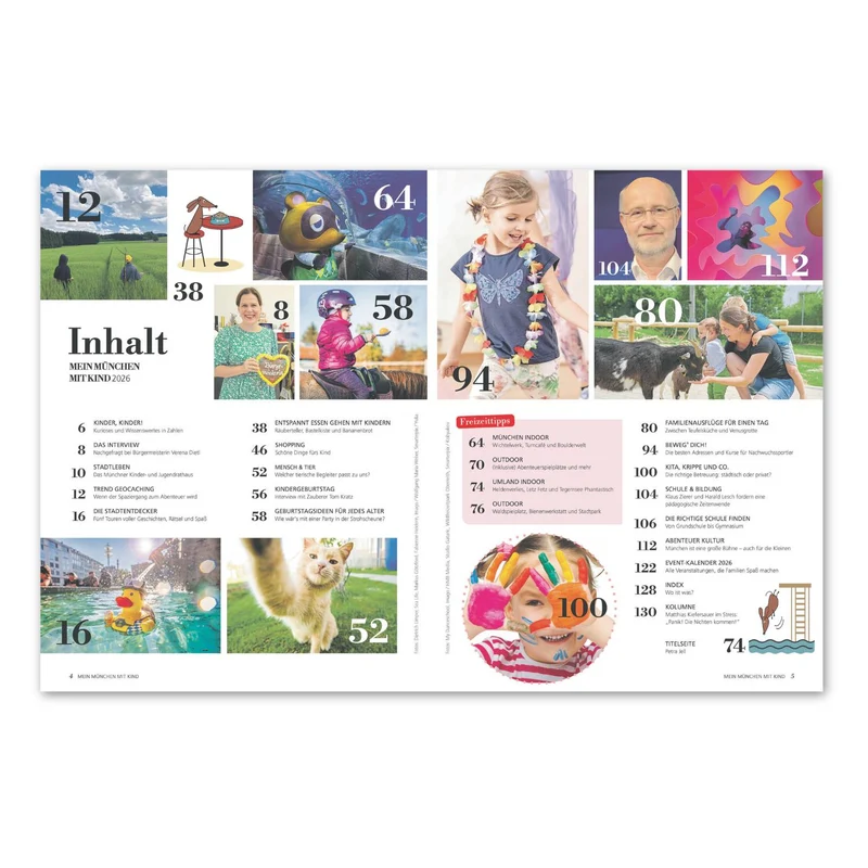 Magazin "Mein München mit Kind" Münchner Merkur