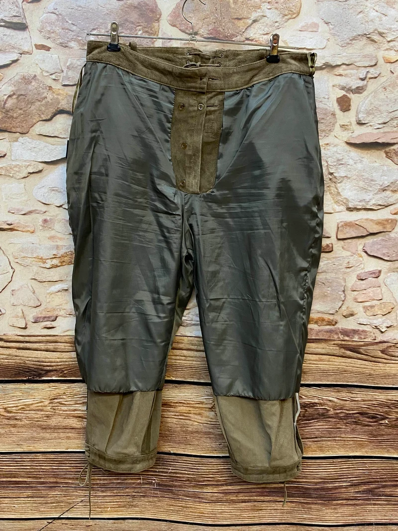 Vintage Damen Kniebundlederhose Natural Life – Gr. 44