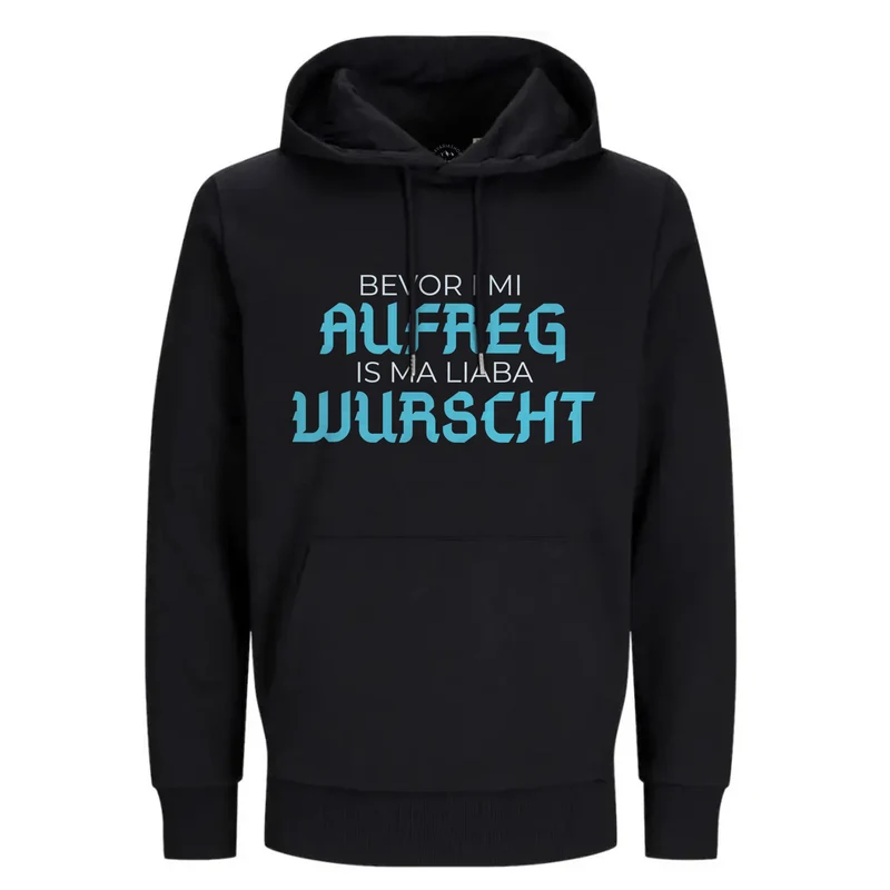Unisex Hoodie "Bevor i mi aufreg..."