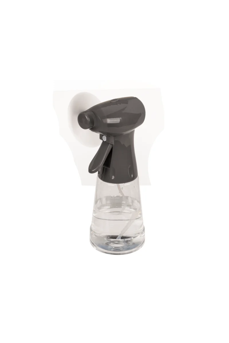 Ventilator mit Sprühflasche - Handventilator mit Sprühfunktion - ca. 22 cm - 2 Farben