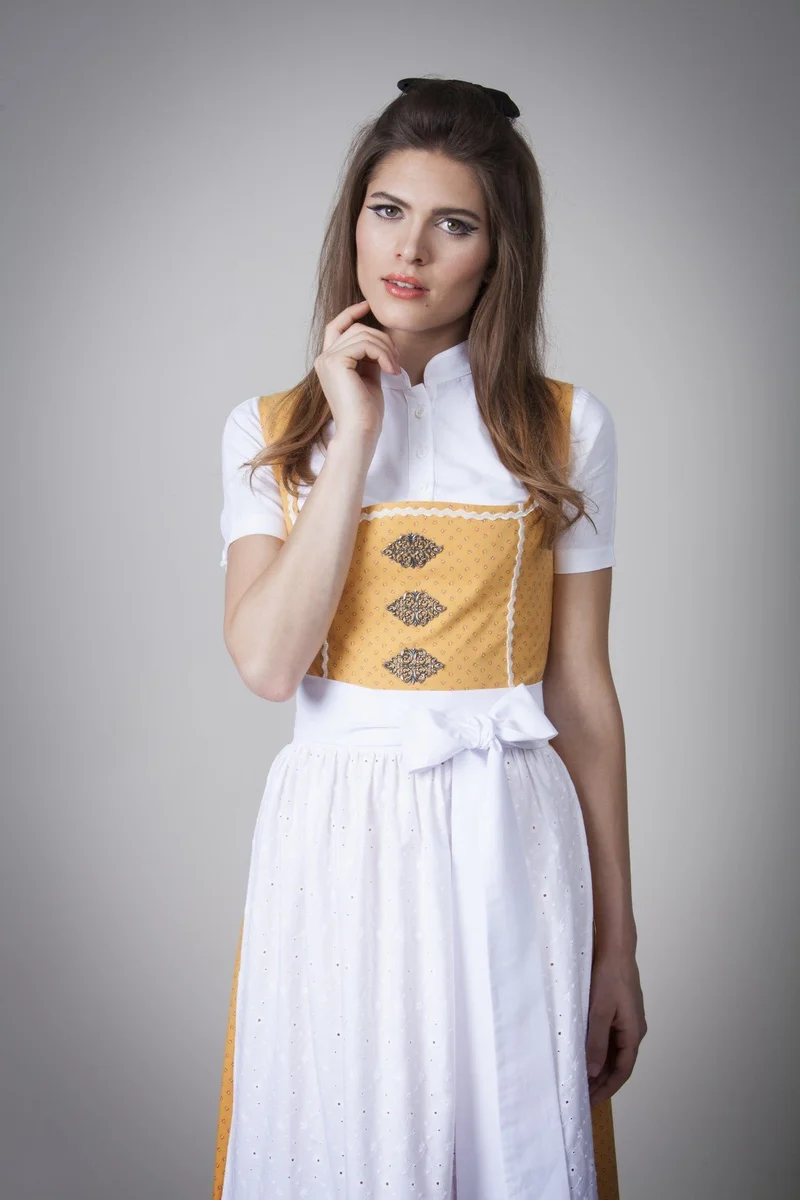 BW DIRNDL VINTAGE FLOWERS OCKER