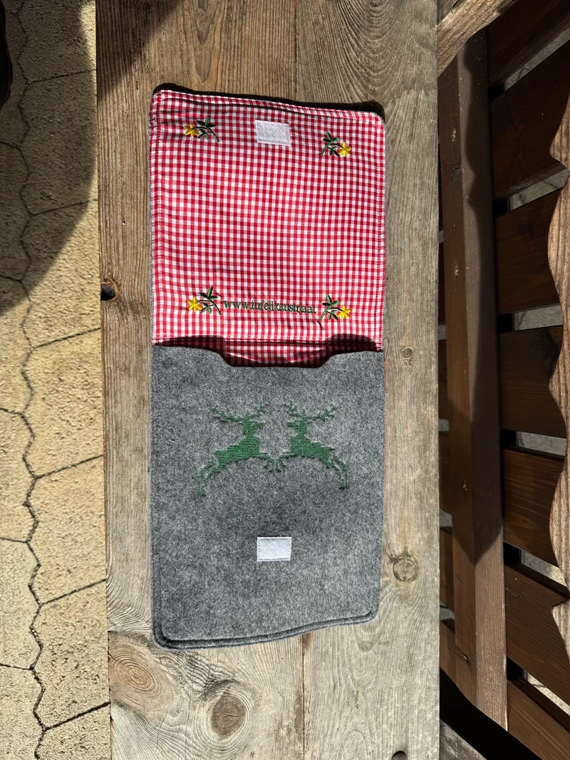 IPad Schutz, Tablettasche, Filz, grau,