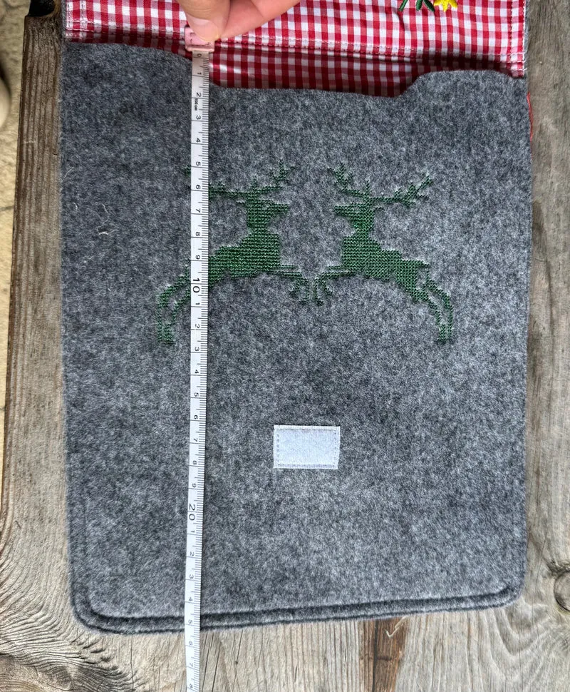 IPad Schutz, Tablettasche, Filz, grau,