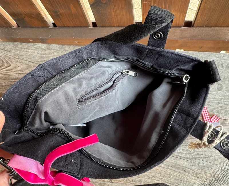 Handtasche, Umhängetasche, rosa, Canvas, Zuckersüße