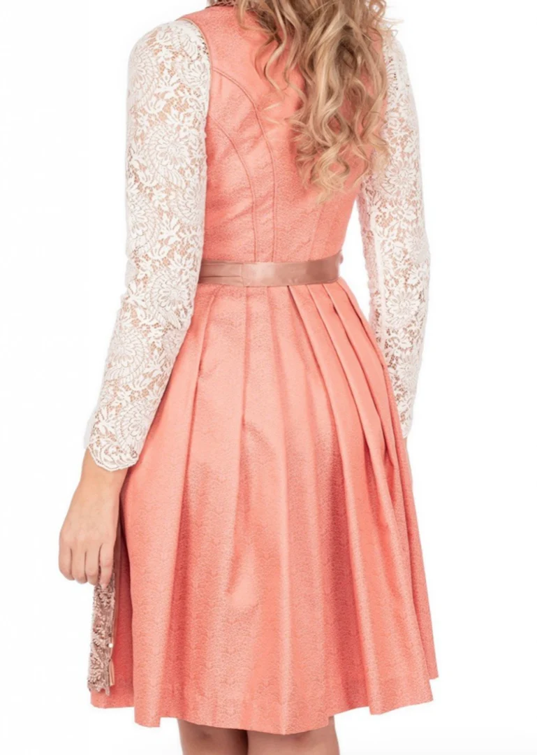 Dirndl Krüger Collection aprikot 60cm
