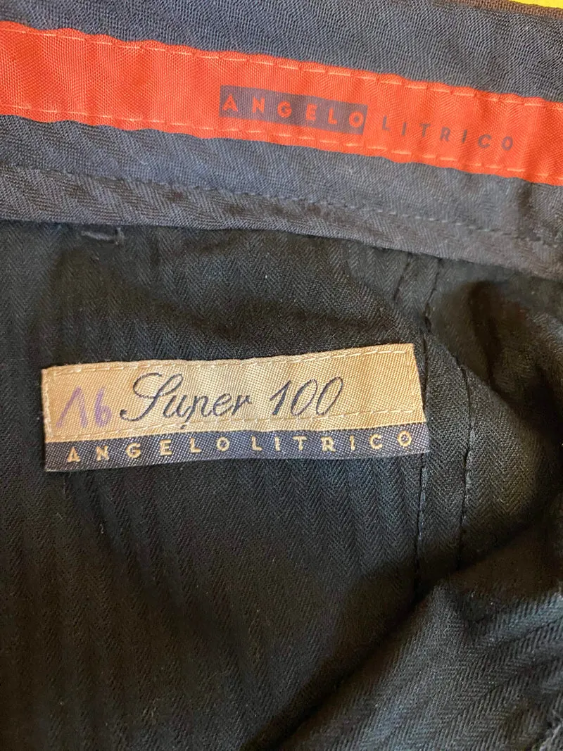 20er Jahre Herren Outfit Vintage mit Nadelstreifenhose Gr. 102