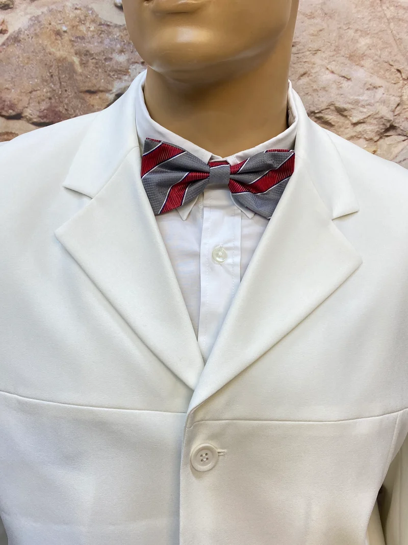 20er Jahre Herren Outfit Gr. 54 – weißer Anzug & Schiebermütze