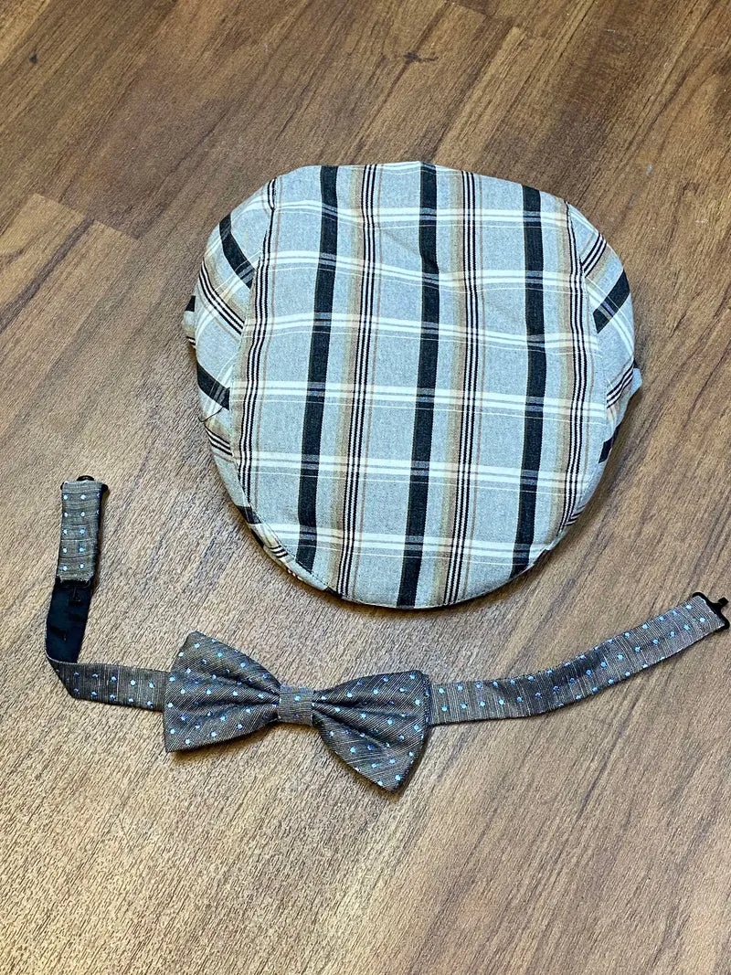 20er Jahre Herren Outfit Gr. 56 – Weste & Schiebermütze