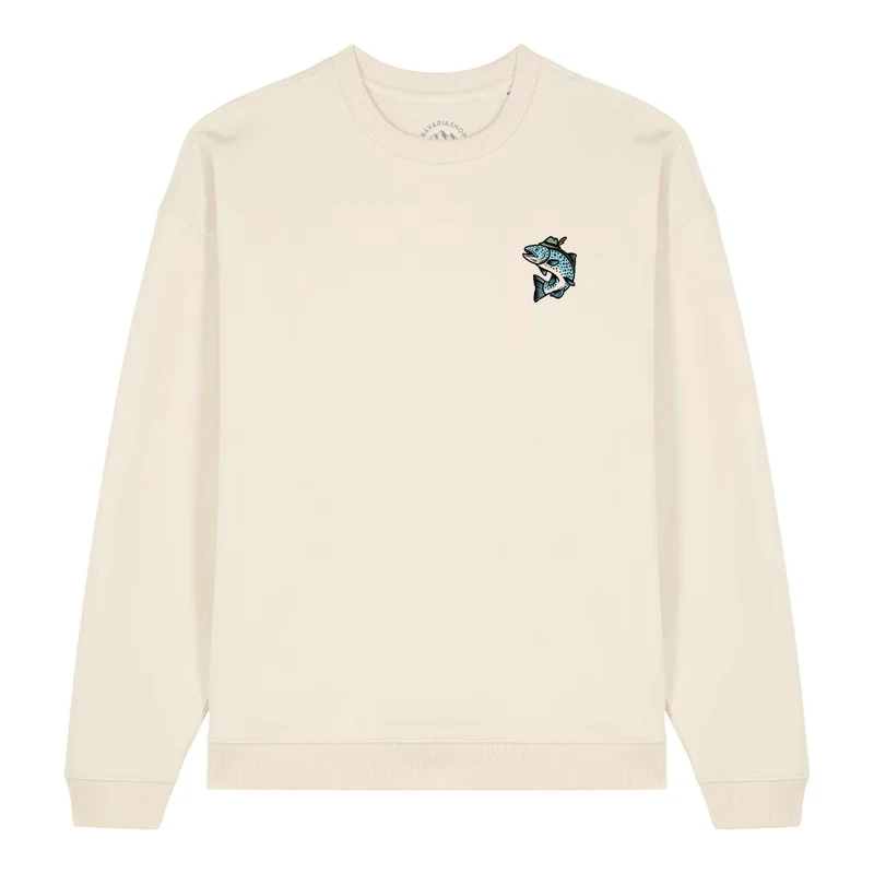 Unisex Rezept Pullover "Steckerlfisch"