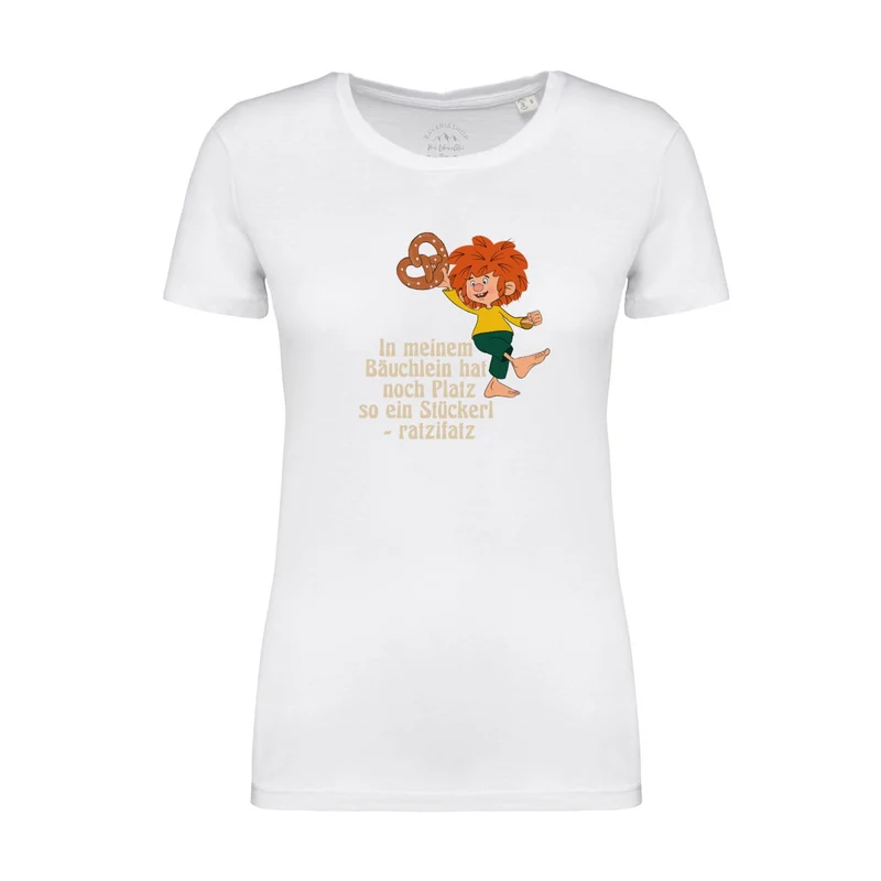 ®Pumuckl T-Shirt Damen "Brezn Stückerl"