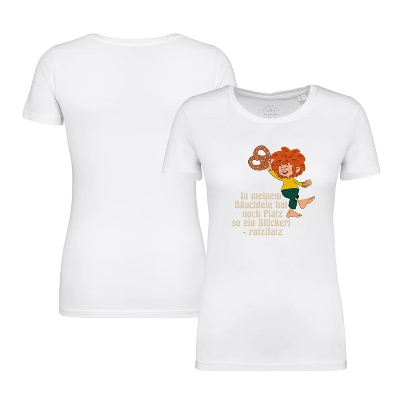 ®Pumuckl T-Shirt Damen "Brezn Stückerl"