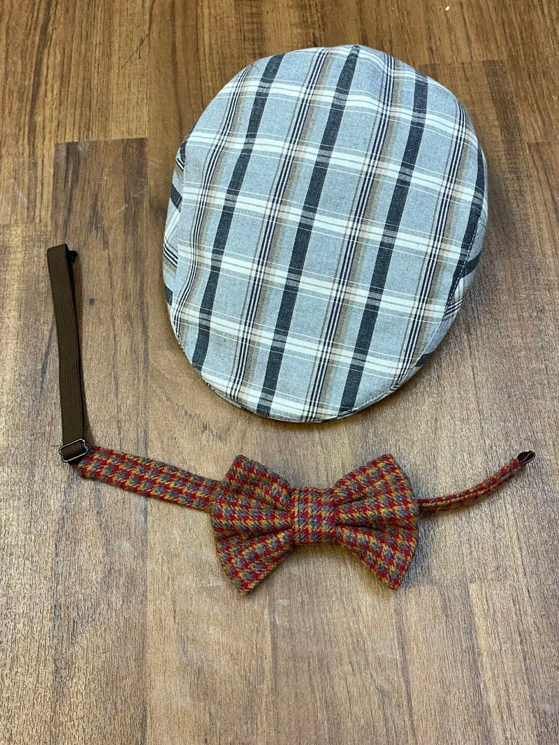 20er Jahre Herren Outfit Gr. 58 mit Weste