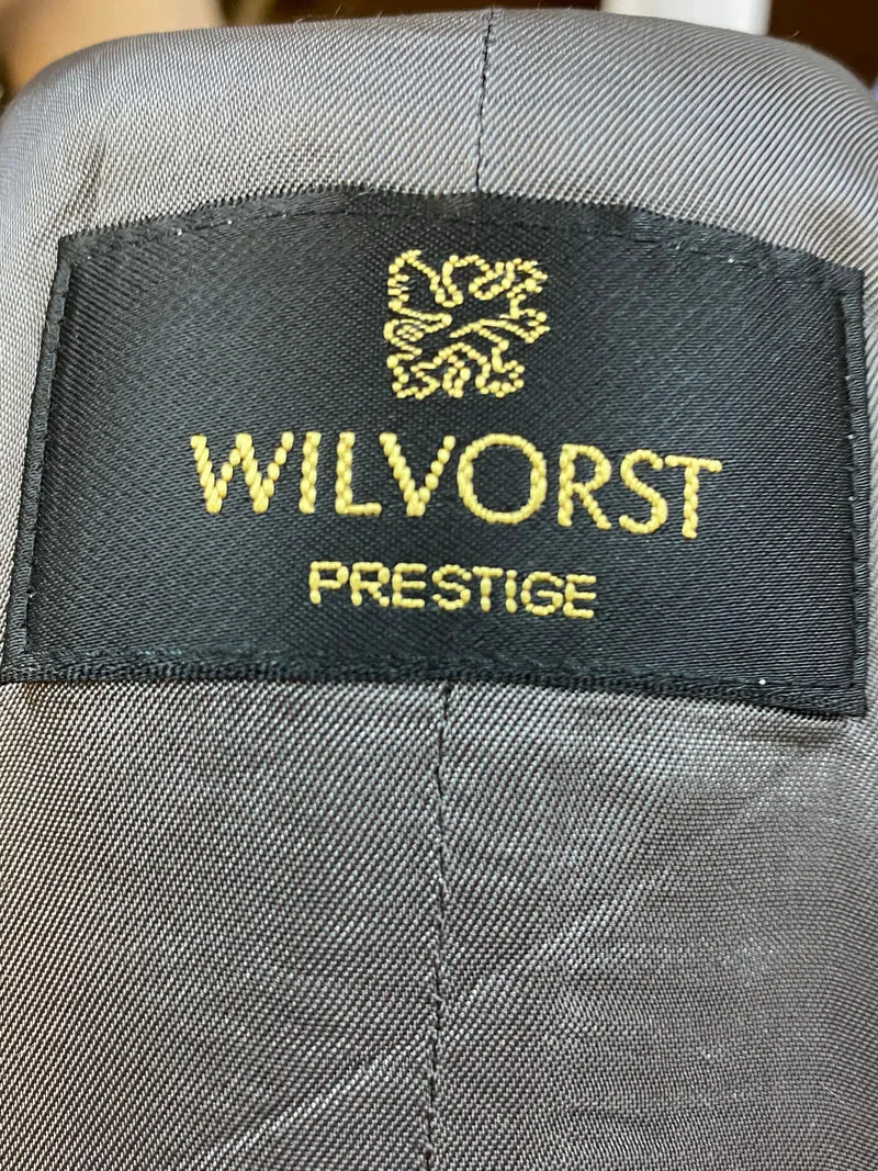 20er Jahre Herren Outfit Gr. 52 – Weste, Nadelstreifenhose & Schiebermütze