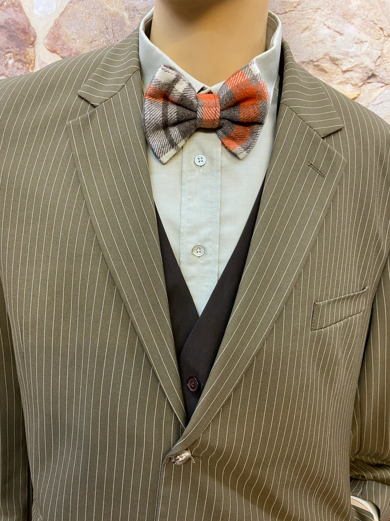 Vintage 20er Jahre Herren Outfit Gr. 64 – Nadelstreifen