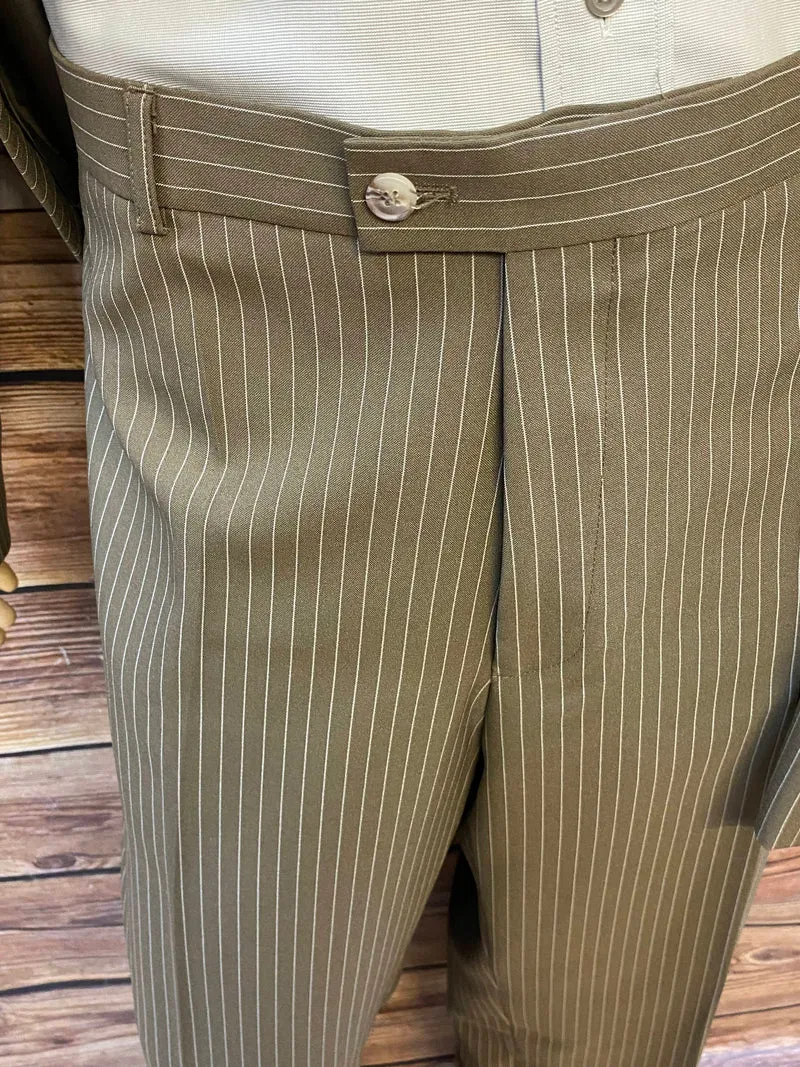 Vintage 20er Jahre Herren Outfit Gr. 64 – Nadelstreifen