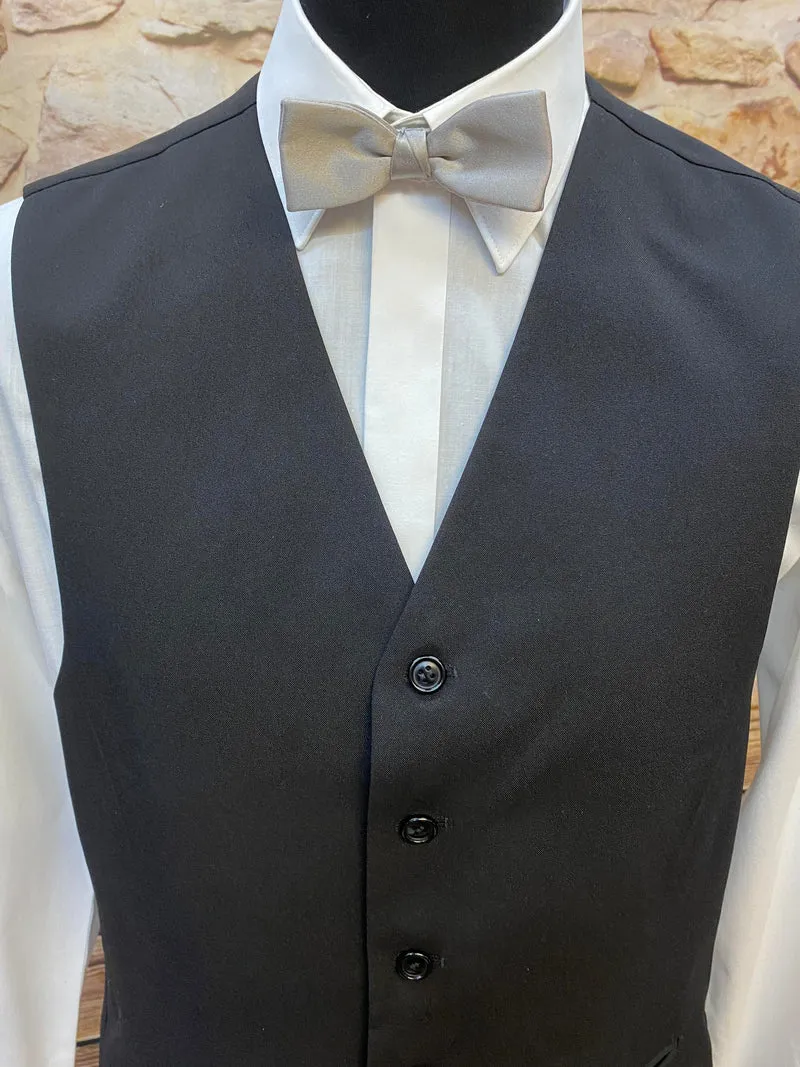 20er Jahre Herren Outfit Gr. 46 – Nadelstreifen & Weste