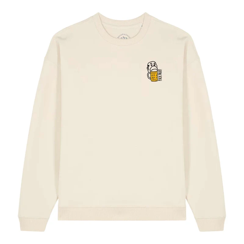 Unisex Rezept Pullover "Pack Maß"