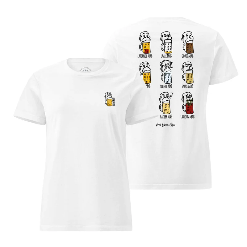 Damen Rezept T-Shirt "Pack Maß"