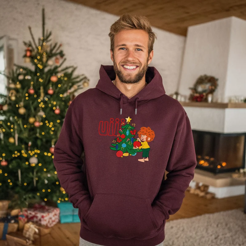 ®Pumuckl Hoodie "uiii Weihnachten"