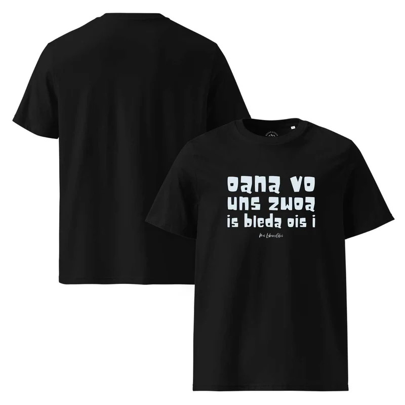 Herren T-Shirt "Oana vo uns zwoa"