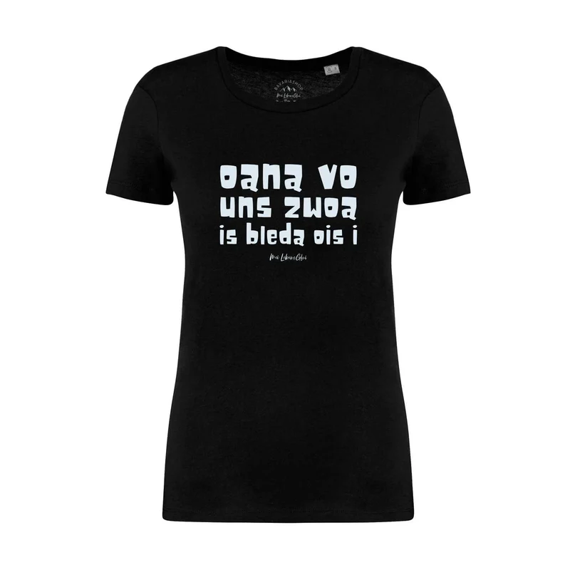 Damen T-Shirt "Oana vo uns zwoa"