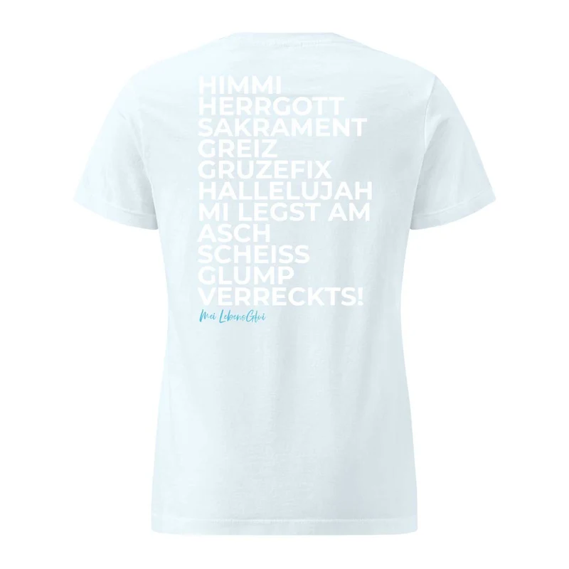 Damen T-Shirt "Himmi Herrgott"
