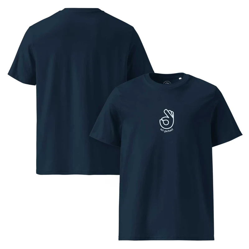 Herren T-Shirt "Nei gschaut" - bayerisches Mundart Gwand